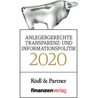 KFM Bulle 2020 für anlegererechte Transparenz- und Informationspolitik